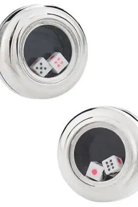 Working Dice Cufflinks