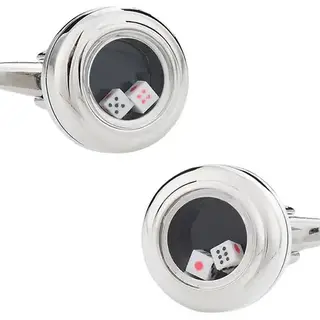 Working Dice Cufflinks