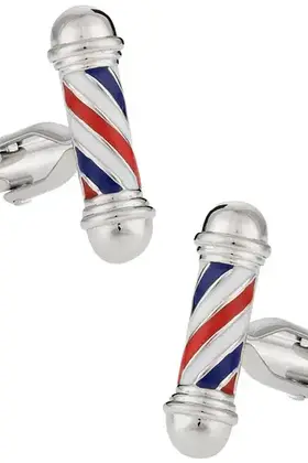 Barber Pole Cufflinks
