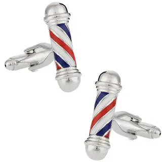 Barber Pole Cufflinks