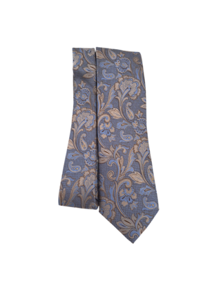 Bruno Marchesi Woven Silk Tie - 3842