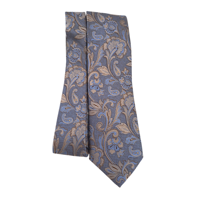 Bruno Marchesi Woven Silk Tie - 3842