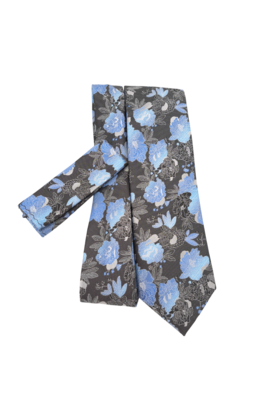 Barcelona Tie & Pocket Square - 5456