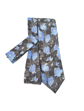 Barcelona Tie & Pocket Square - 5456