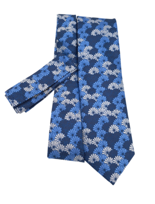 Barcelona Tie & Pocket Square - 5435