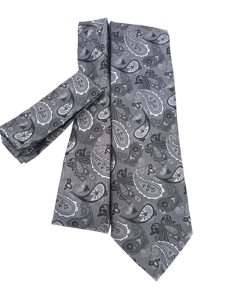 Barcelona Tie & Pocket Square - 5000