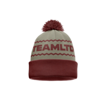 TEAMLTD Pom Pom Toque Burgundy