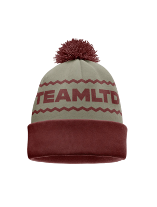 TEAMLTD Pom Pom Toque Burgundy