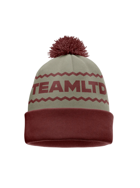 TEAMLTD Pom Pom Toque Burgundy