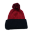 CC APPAREL CLASSIC POM POM TOQUE RED/BLACK