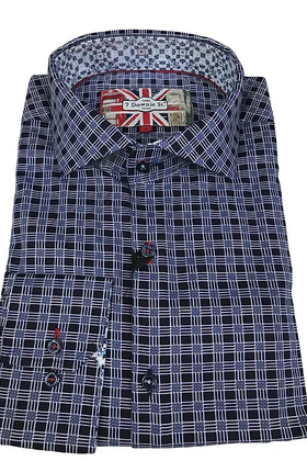 7 Downie St. Pattern Dress Shirt - 2117