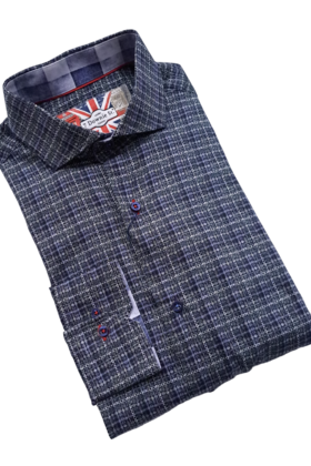 BLUE 7 DOWNIE ST. DRESS SHIRT