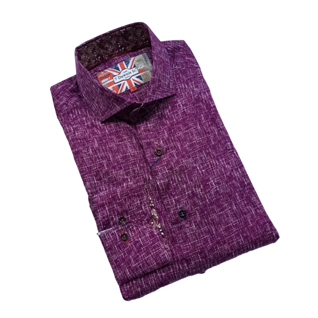 PURPLE 7 DOWNIE ST. DRESS SHIRT-19190