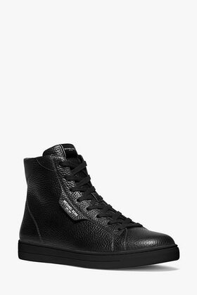 MICHAEL KORS LEATHER KEATING HIGH-TOPS
