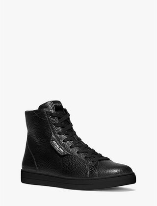 MICHAEL KORS LEATHER KEATING HIGH-TOPS
