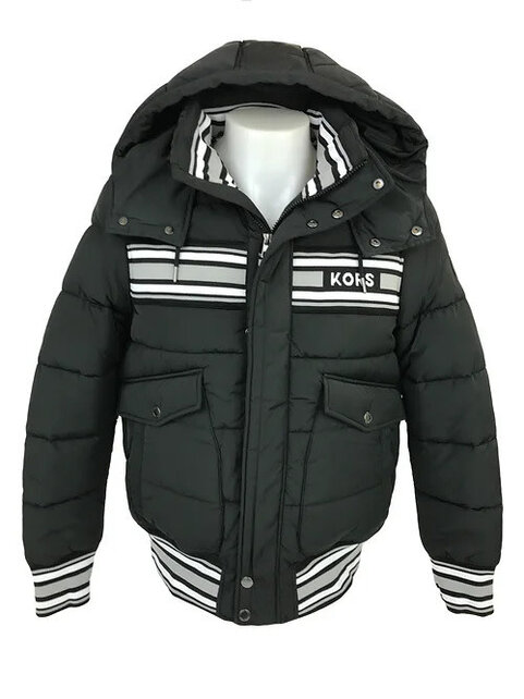 MICHAEL KORS RACING STRIPE PUFFER
