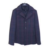 SOUL OF LONDON PLAID WINTER COAT