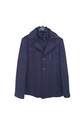 SOUL OF LONDON PLAID WINTER COAT