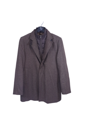 Lief Horsens Wool Top Coat - Bronz