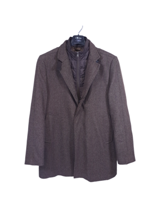 Lief Horsens Wool Top Coat - Bronz