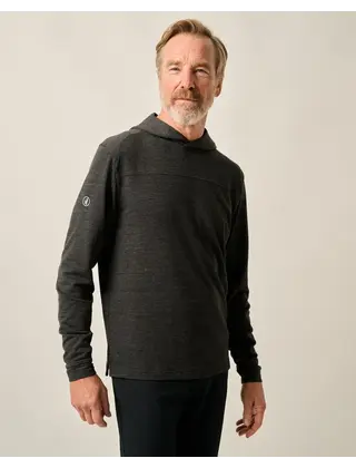 Johnnie-O Remmy Lightweight Performance Hoodie - Black