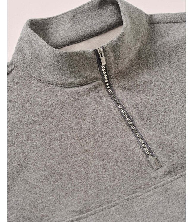 Johnnie-O Johnnie-O  Mikey 1/4 Zip Pullover - Smoke