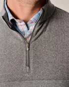 Johnnie-O  Mikey 1/4 Zip Pullover - Smoke