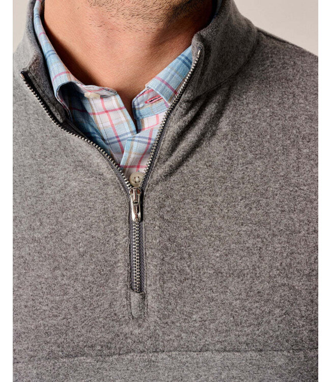 Johnnie-O Johnnie-O  Mikey 1/4 Zip Pullover - Smoke