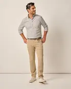 Johnnie O - Carmel Sateen 5-Pocket Pants - Khaki