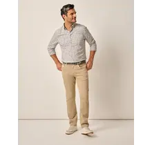 Johnnie O - Carmel Sateen 5-Pocket Pants - Khaki