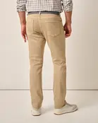 Johnnie O - Carmel Sateen 5-Pocket Pants - Khaki