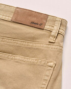 Johnnie O - Carmel Sateen 5-Pocket Pants - Khaki