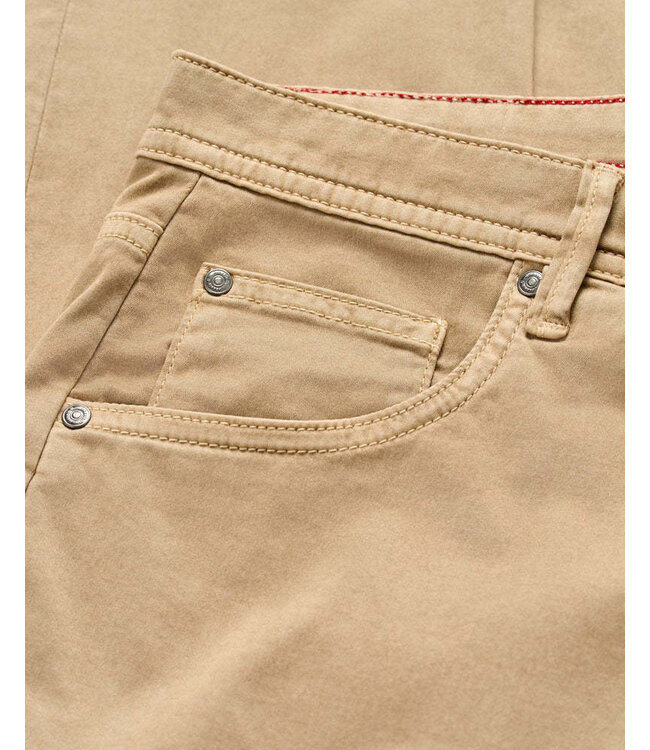 Johnnie-O Johnnie O - Carmel Sateen 5-Pocket Pants - Khaki