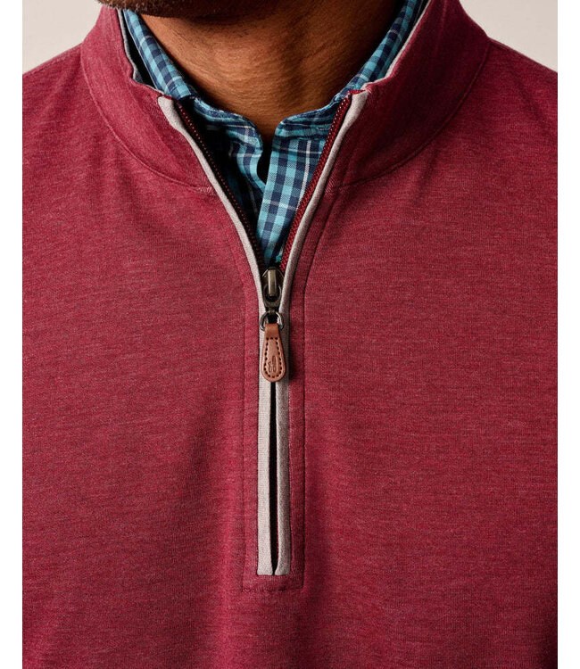 Johnnie-O Johnnie-O  Sully 1/4 Zip Pullover - Port