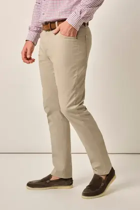 Johnnie O - Atlas Lightweight Stretch 5-Pocket Pant - Sage