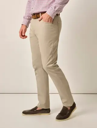 Johnnie O - Atlas Lightweight Stretch 5-Pocket Pant - Sage