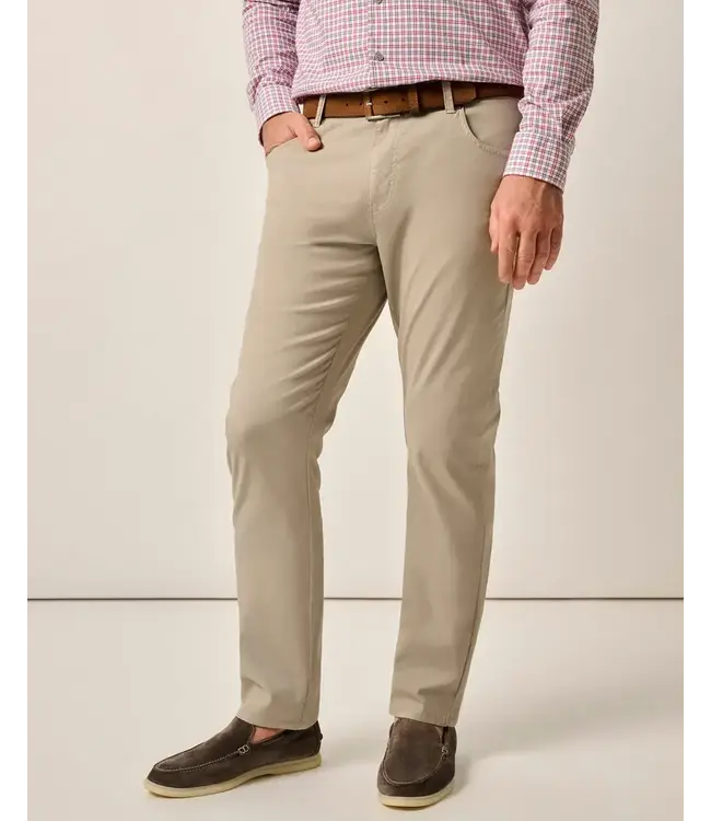 Johnnie-O Johnnie O - Atlas Lightweight Stretch 5-Pocket Pant - Sage