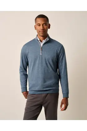 Johnnie-O  Sully 1/4 Zip Pullover - Helios Blue