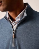 Johnnie-O  Sully 1/4 Zip Pullover - Helios Blue