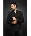 Au Noir Au Noir Alexander Stretch Solid Dress Shirt - Black