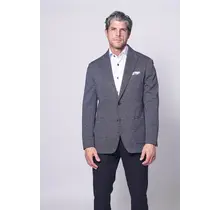 7 Downie St. - Cochrane Glen Plaid Stretch Sport Coat - Navy