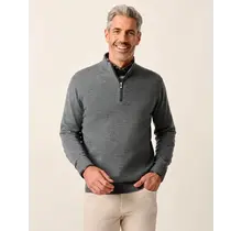 Johnnie O - Raynor Merino 1/4 Zip Sweater - Charcoal