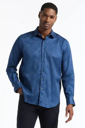 Robert Graham Beekman Dress Shirt - Navy - F25124C-410