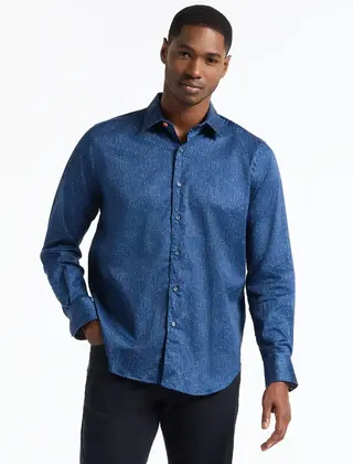 Robert Graham Beekman Dress Shirt - Navy - F25124C-410