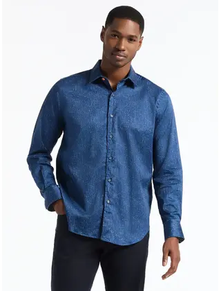 Robert Graham Beekman Dress Shirt - Navy - F25124C-410