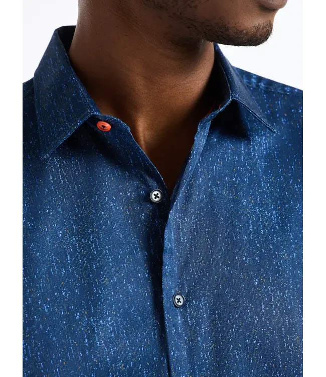 Robert Graham Robert Graham Beekman Dress Shirt - Navy - F25124C-410