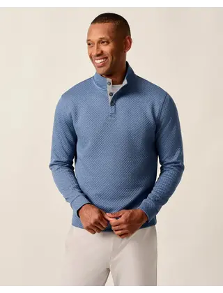 Johnnie-O  Rockwells Pullover - Laguna Blue