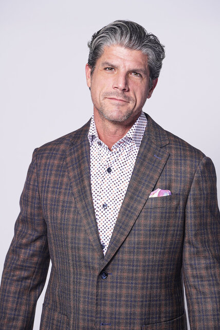 7 Downie St. - Tyler Wool Plaid Stretch Sport Coat - Brown