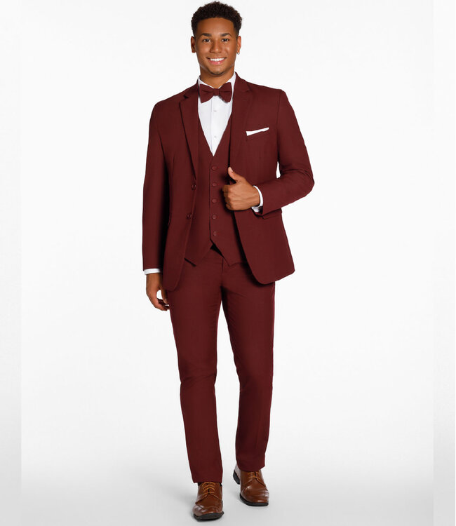 Essential  Jacket - Burgundy