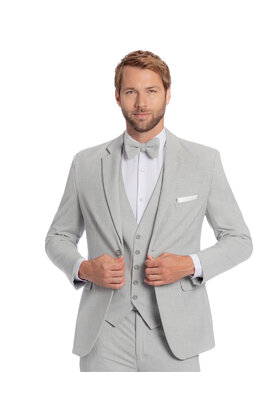 Essential  Jacket - Youth- Light Grey